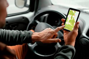 geolocalización en transporte global